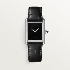 Tank Must Watch, Cartier Tank Must, Black Queen, Black Case