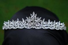 Tiara Headband, Silver Tiara, Headband Tiara, Bridal Crown, Bridal Tiara, Tiaras And Crowns