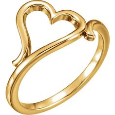 Hand Crafted in Los Angeles 14K Solid White, Yellow or Rose Gold Ethically Sourced Material Rose Gold Heart Ring, Engagement Necklaces, Gold Heart Ring, Yellow Heart, Rose Gold Heart, Gifts Jewelry, Luxury Rings, Ring Fit, 14k Gold Ring