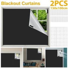 black out curtains for windows with white trim