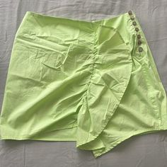 Cute And Comfortable, Just Too Small For Me! Never Worn! Chic Asymmetrical Hem Bottoms For Vacation, Asymmetrical Solid Skort For Summer, Asymmetrical Solid Color Skort For Summer, Spring Cotton Asymmetrical Skort, Asymmetrical Hem Bottoms For Beach In Spring, Asymmetrical Cotton Skort For Spring, Summer Vacation Bottoms With Asymmetrical Hem, Solid Asymmetrical Bottoms For Summer, Casual Vacation Skirt With Asymmetrical Hem