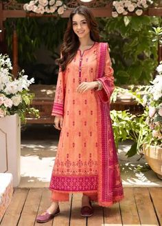 Asim Jofa Unstitched Basic Print Collection 2024 | Sanaullah Store Pakistani Winter Dresses, Lehenga Jewellery, Lawn Shirts