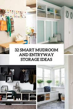 small mudroom and entryway storage ideas