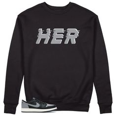 Jordan 1 Low Shadow Sweatshirt Her Graphic