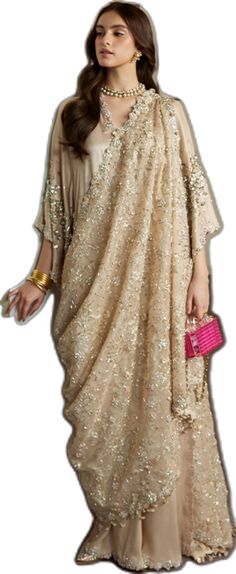 Sequin Gown For Eid Reception, Festive Glamorous Gown With Resham Embroidery, Glamorous Festive Gown With Resham Embroidery, Sequin Chinon Dress For Reception, Bollywood Designer Dresses With Sequins, Glamorous Georgette Gown With Resham Embroidery, Festive Chinon Dress With Sequins, Semi-stitched Sequin Dress For Reception, Festive Sequined Chinon Dress