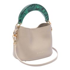 Marni beige Venice hobo bag, magnetic closure, inner slot, one handle, adjustable and removable shoulder strap Composition: 100% Calf Leather | Marni Women's Venice Hobo Bag in Beige | SS24 Luxury Retail, Italian Fashion, Hobo Bag, Magnetic Closure, Luxury Boutique, Calf Leather, Venice, Shoulder Strap, Bag Lady