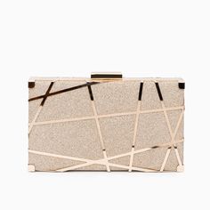 Geometric Clutch Bag 60 Plus, Luxury Bags Collection, Hard Metal, Beautiful Handbags, Clutch Handbag, Geometric Design, Industrial Style, Luxury Bags, Clutch Bag