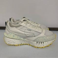 Fila Women’s Renno N-Generation Green Splatter Sneakers -Size 8 (6.5 Men’s) -Snow White/Whisper White/Blue Fog -Fila Energized Midsole Cushioning -Logos On Tongue, Quarter, And Back Counter -Speckled Detail On Outsole -Leather/Suede/Nylon -Nwot -New Without Box Urban Spring Sneakers With Speckled Midsole, Low-top Paint Splatter Sneakers For Sports, White High-top Sneakers With Paint Splatter, White Low-top Sneakers With Paint Splatter, White Paint Splatter Low-top Sneakers, White Paint Splatter Sneakers With Round Toe, Casual Lace-up Paint Splatter Sneakers, Sporty Sneakers With Paint Splatter And White Sole, Casual High-top Sneakers With Paint Splatter