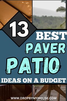 the best paver patio ideas on a budget