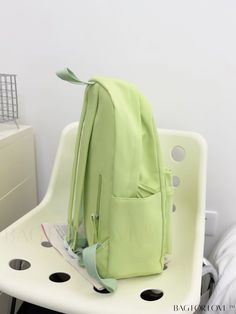 BagForLove - Star-Embellished College Backpack with Spacious Storage Product Description Color Green Composition 100% Nylon Bag Size Medium Pattern Type Plain Material Polyamide Type Laptop Backpack Size Chart INCH CM Handle Height Bag Height Bag Width Bag Length 2.4 inch 15.4 inch 5.1 inch 11.8 inch Handle Height Bag Height Bag Width Bag Length 6 cm 39 cm 13 cm 30 cm Details Pictures Similar Products h2 { text-align: center; } /* æ¢è¡ */ li{ white-space: normal; word-break: break-all; word-wrap: break-word; } .red-box { width: 100%; display: flex; flex-direction: row; flex-wrap: wrap; justify-content: center; } .red-box > div { width: 190px; height: 250px; margin: 10px; } .red-box > div > a > img { width: 190px; height: 250px; } .size-box { width: 100%; margin: auto; white-space: nowrap Trendy Green Bag For School, Trendy Green School Bag, Trendy Nylon Bags For Students, Trendy Green Backpack For Back To School, Trendy Back To School Bag, Green Bags With Zipper Closure, Trendy Nylon Backpack For Students, Trendy Nylon Backpack, Trendy Green School Backpack