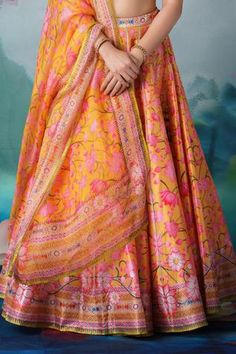 Shop for Rajdeep Ranawat Yellow Lycra Leela Printed Lehenga Set for Women Online at Aza Fashions Semi-stitched Yellow Choli With Motifs, Semi-stitched Yellow Anarkali Set With Motifs, Yellow Sets With Motifs For Eid, Yellow Meenakari Sharara For Festivals, Yellow Meenakari Choli For Festivals, Yellow Choli With Meenakari For Navratri, Yellow Semi-stitched Sharara With Motifs, Semi-stitched Yellow Sharara With Motifs, Yellow Sets With Meenakari For Diwali