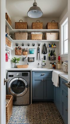 Transform your small laundry room with these 40 ideas! Discover clever storage, organization tips, and stylish designs including stackable units, sinks, and accent walls. Small Laundry Nook, Stackable Laundry, Laundry Cupboard, Laundry Nook, Laundry Room Ideas Small Space, Pantry Laundry Room, Narrow Storage Cabinet, Pantry Laundry