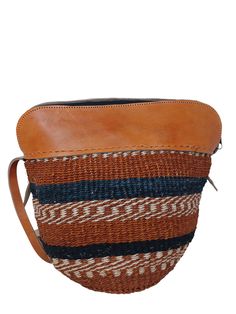 - Baskets Measure -  8" Inches length x 8" Inches Tall    - Has an inner lining to protect your valuables - Can be carried over the shoulder and has a long strap - Includes FREE shipping in the US - See more styles, colors and basket designs that you can choose from - https://etsy.me/3dJk30L Woven Bag, Sisal bag with Leather Straps, Woven  crossbody bag, African basket purse, kiondo basket, Kenyan woven bag, woven shoulder bag A popular choice for the eco-conscious shopper, these natural baskets Casual Handwoven Crossbody Bucket Bag, Brown Woven Leather Basket Bag, Casual Handwoven Crossbody Shoulder Bag, Vacation Woven Leather Pouch Shoulder Bag, Woven Leather Basket Shoulder Bag, Woven Leather Pouch Shoulder Bag For Vacation, Daily Use Basket Shoulder Bag With Adjustable Strap, Vacation Woven Leather Crossbody Bucket Bag, Everyday Use Woven Leather Pouch Straw Bag