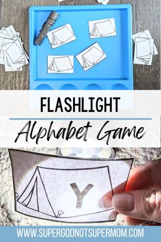 an alphabet game for kids to play with the letter y and cut out letters on paper