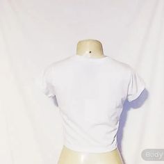 Brand new white crop top with the word Sexy in the center with rhinestones, solid color on back. Material polyester 100% Crop Top Blanco, Fix Clothing, The Fix, White Crop, White Crop Top, On Back, Crop Top, Solid Color, Crop Tops