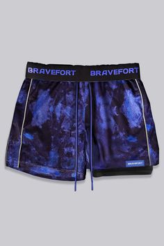 These shorts were designed to fit above the knee with a 5'' inseam and are made from a lightweight and breathable mesh fabric. They feature two side pockets with zipper for securing your belongings, logo printed on inner side of waistband, color matching drawstrings and reflective piping along the sides. Branded with a BRAVEFORT rubber patch on the left leg. FIT: True to size. Model is 5' 10'' 165lb and wears size Medium. FEATURES: Breathable mesh fabric. Side pockets with zipper. Logo printed o Rubber Patch, Above The Knee, Mesh Fabric, Printed Shorts, Piping, Color Matching, The Knee, Mesh, Size Medium