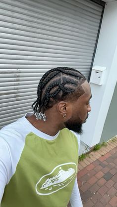 #hair #braids #afrohair #hairstyles #cornrows #corteiz #haircut Men Short Hair Braids Hairstyles, Cornrows Men Styles, Braids Cornrows Ideas, Cornrows Styles Men, Cornrow Designs Men, Men’s Braided Designs, Cornrows Braids For Black Men, Braids For Men Cornrows, Braids Men Hairstyles