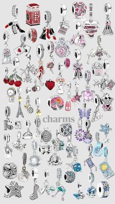 Pandora Design, Nomination Charms, Pandora Bangle, Jewelry Bracelets Silver