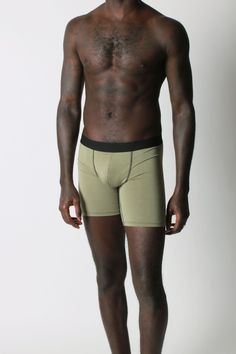 Mary Young | Boxer Briefs Featuring a soft elastic waistband with no branding and bamboo jersey for the most comfortable fit. Hitting mid thigh with contrasting flat lay stitching and a contoured pouch. The bamboo jersey offers a shapely fit and has high wicking properties perfect for warm days and workouts. Michael is 6'2", a size 32 and wears Medium. Ethically made in Montreal, Canada Montreal Canada, Boxer Briefs, Flat Lay, Briefs, Montreal, Comfort Fit, Bamboo, Stitching, Pouch