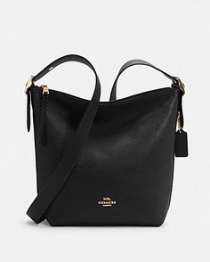 COACH® Outlet | Val Duffle Leather Duffle Bag, Leather Duffle, Coach Outlet, Coach Crossbody, Signature Canvas, Coach Crossbody Bag, Coach Leather, Coach Purses, Pebbled Leather