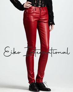 #leatherpants #leatherweatherpants #leatherpantsoutfit #genuineleatherpant #bikerpant #leatherpantsseason #realleather #leathertrouser #leatherleggings #leathervest #redleatherpants #redleathertrouser #leatherlove #leatherfetish #fashion #leather #style #ootd #womensfashion #bikerpants #leatherpantgirls #leatherpantsale #leatherpantsfortheladyrebel #leatherpantsph #leatherlove #leatherpantswag #streetstyle #streetwear #winter #fashionblogger #blackleggings #clothing Casual Stretch Red Leather Pants, Trendy Red Full-length Leggings, Trendy Full Length Red Leggings, Trendy Red Leather Bottoms, Trendy Red Fitted Leather Pants, Red Stretch Leather Pants For Night Out, Trendy Fitted Red Leather Pants, Stretch Red Leather Pants For Night Out, Fitted Red Leather Trousers