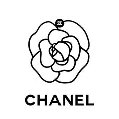 Chanel Camelia logo Chanel Art Print, Chanel Camellia Flower, ポップアート ポスター, Chanel Camellia, Fashion Background