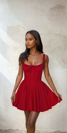 Lace Patchwork Mini Dress Red / L Elegant Red Dress Short, Red Dresses Short, Red Party Dress Short, Short Red Dress Outfit, Red Birthday Dress, Red Club Dress, Mini Red Dress, Hoco Inspo, Short Red Dress