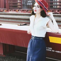 Modcloth Style Gallery, Bridget Bardot, Retro Mode, Vestidos Vintage, Indie Outfits, A Skirt