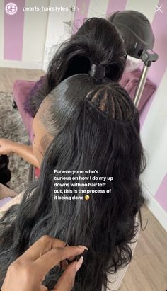 Pony Tail Hairstyles For Black Women Buns Top Knot, Weave Ponytail Hairstyles, Weave Ponytail, Black Ponytail Hairstyles, Quick Weave Hairstyles, Hair Done, Girls Hairstyles Braids, Hair Ponytail Styles, Ponytail Styles