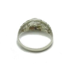 Sterling silver ring. Stamped 925. Approximate weight 2.9 grams. Top width 1.0cm (0.40inches). All our jewels are made from solid sterling silver 925/1000 and are carefully crafted by hand in our family workshop. We dispatch your orders in 5 working days, worldwide and the postage is $5. We ship registered priority mail. Please allow 5-7 working days for delivery in Europe and 10-15 working days outside Europe. For any questions - please do not hesitate to contact me! Sterling Silver Hallmarked Dome Ring, Silver Open Signet Ring Hallmarked, Silver Hallmarked Open Signet Ring, Silver Hallmarked Toe Ring, White Sterling Silver Signet Ring Stamped 925, Silver Hallmarked Engraved Toe Ring, Silver Engraved Dome Ring For Promise, Classic Sterling Silver Toe Ring, Nickel-free Silver Opal Ring For Anniversary