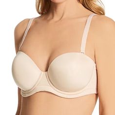 *New* Smart And Sexy Multiway Strapless Underwire Bra Sz: 34dd Color: In The Buff In Original Packaging - With Tags Take On Even Your Most Challenging Fashion Issues With This Functional, Affordable Bra! Includes Multiple Ways To Wear The Straps So You Always Have The Support You Need, Whichever The Top Or Dress. Made Of Nylon, Polyester, And Spandex. Fabric Info: Body: 79% Nylon, 21% Spandex Mesh: 91% Polyester, 9% Spandex Country Of Origin: Imported Care: Hand Wash Cold With Like Colors, Use O Elegant Strapless Bra Partially Lined, Elegant Strapless Partially Lined Bra, Strapless Partially Lined Bra, Underwire Bra, Spandex Fabric, Beige Color, Women's Intimates, Hand Wash, Bra