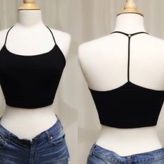 Brand new black Bralette Brand new, black Bralette. One size. Please ask all questions prior to purchasing. Thank you for dropping by.    (5 in stock) if your interested in more then 1, I will give your a extra discount April Spirit Tops Pole Wear, Bandeaus, Crop Top Outfits, Black Bralette, Dresses For Teens, Today Only, Women Brands, New Black, Bralette