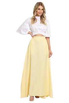 ad eBay - BONDI BORN Grenada Skirt in Yellow Maxi High Waist Size AU 10 With Defects - Buy Now, click the link (eBay) Yellow Maxi, Waist Size, Waist Skirt, High Waisted Skirt, High Waist, Womens Skirt, Size 12, Size 6, High Waisted