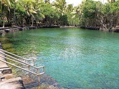 the water is so blue that you can see it