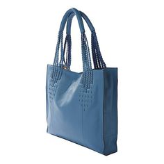 Lucky Brand Mina Braided Handle Leather Tote This modern leather tote bag from Lucky Brand is as functional as it is fabulous. With an braided leather shoulder strap and a super roomy interior, it's perfect for work-to-weekend. Blue Leather Shoulder Bag With Woven Detail, Trendy Leather Hobo Bag With Braided Handles, Modern Shoulder Bag With Braided Handles, Modern Woven Leather Shoulder Bag For Errands, Versatile Leather Shoulder Bag With Braided Handles, Versatile Leather Satchel With Braided Handles, Modern Woven Leather Shoulder Bag For Everyday Use, Modern Red Shoulder Bag For Shopping With Braided Handles, Modern Hobo Bag With Braided Handles