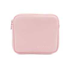 PEIOD POUCH – MYTAGALONGS Period Bag For School, Pouches For School, Period Pouch, Pink Pencil Case, Period Bag, School Necessities, Diva Cup, Pretty School Supplies, Clear Pouch