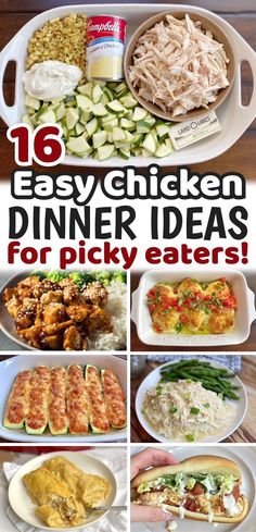 easy chicken dinner ideas for picky eaters