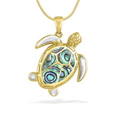 Sea Turtle Pendant – Na Hoku Pretty Ear Piercings, Mother Of Pearl Inlay, Pearl Inlay, Detailed Jewelry, Brown Diamond