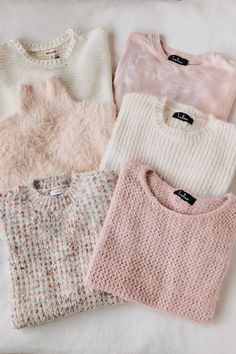 Lulus Exclusive! Refresh your cozy basics with our soft sweater collection. From blush tones and white pullovers, to tie dye and color blocking these knits are essential. Say hello to the cutest cozy outfits! #lovelulus Trendy Cardigans, Cozy Outfits, Blush Tones, Foto Tips, Clothing Photography, Sweater Collection, Ținută Casual, Soft Sweater, Cozy Outfit