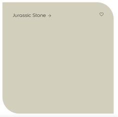 a white square with the word jurasic stone on it's left side