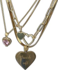 Friendship Necklace With Heart Pendant And Charm, Trendy Rose Gold Heart Charm Necklaces, Trendy Rose Gold Heart Charm Necklace, Double Heart Charm Necklace For Friendship, Friendship Necklace With Heart Pendant, Trendy Heart-shaped Necklace For Friendship, Trendy Heart Beads Charm Necklaces As Gift, Trendy Charm Necklace With Heart Beads, Trendy Charm Necklaces With Heart Beads For Gifts