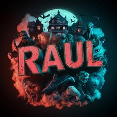 the logo for paul's halloween show, which is set to be released on netflix