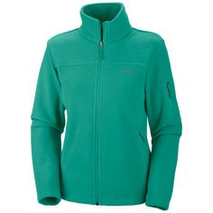 Columbia Fast Trek II Fleece Jacket - Women's | Backcountry.com Winter Moisture-wicking Outerwear, Solid Windproof Fleece Jacket For Outdoor, Green Midweight Outerwear With Fleece Lining, Casual Outdoor Fleece Jacket With Moisture-wicking, Green Outerwear With Fleece Lining, Windproof Fleece Jacket For Winter Sports In Fall, Winter Moisture-wicking Fleece Jacket For Outdoor Activities, Winter Fleece Jacket For Outdoor Activities, Moisture-wicking, Winter Fleece Jacket With Moisture-wicking For Outdoor Activities