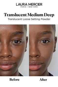 The Translucent ‘Medium Deep’ shade is perfect for deep skin tones. Available at Sephora. Olive Complexion, What Makes You Unique, Subtle Highlights, Deep Skin, Cool Undertones