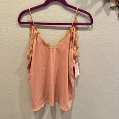 Nwt Urban Outfitters Size Large Lace Trimmed Camisole It Does Have A Liner Trendy Peach Tank Top, Apricot Sleeveless Top For Vacation, Orange Casual Sleeveless Camisole, Orange Sleeveless Casual Camisole, Casual Orange Sleeveless Camisole, Urban Outfitters Sleeveless Summer Camisole, Orange Camisole Tank Top For Spring, Urban Outfitters Sleeveless Camisole For Summer, Spring Orange Camisole Casual Style