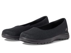 PRICES MAY VARY. Lightweight and responsive ULTRA GO cushioning Skechers Air-Cooled Goga Mat breathable insole with high-rebound cushioning Slip-on ballerina flat with an iridescent knit mesh upper Flexible traction outsole Machine washable Taking A Walk, Knit Mesh, Black Shoes Women, Skechers Women, Kids Luggage, Ballerina Flats, Skechers Shoes, Fashion Sneakers, Pharmacy Gifts