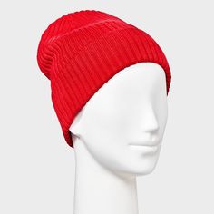 This Ribbed Beanie from Universal Thread™ adds a cozy piece to your winter wardrobe. Made from a knit cotton-recycled polyester blend, this beanie offers your head all-day cozy comfort. Designed in a solid color for easy pairing with any of your cold-weather outfits, the allover ribbed construction adds a touch of chic style. Universal Thread™: Found exclusively at Target. Weather Outfits, Cold Weather Outfits, Universal Thread, Comforters Cozy, Knit Cotton, Winter Wardrobe, Your Head, Cold Weather, Chic Style