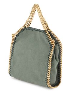 100% Cotton Lining: 100% Polyester Chic Bags With Chain Strap And Double Handle, Top Handle Bags With Chain Strap For Shopping, Chic Bags With Chain Strap For Errands, Shopping Bag With Chain Strap And Top Handle, Shopping Bags With Chain Strap And Top Handle, Casual Bags With Chain Strap For Shopping, Green Chain Strap Bag For Errands, Daily Use Bag With Chain Strap And Top Handle, Chic Shopping Bag With Chain Strap