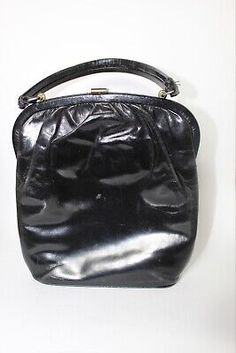 Vintage Black Marday Purse Leather Handbag | eBay