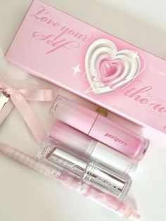 Peripera Aesthetic, Asian Makeup Brands, Pink Aesthetic Makeup, Korean Makeup Brands, Pretty Hair Cuts, Futuristic Makeup, Dior Skincare, Glow Balm, Gyaru Makeup